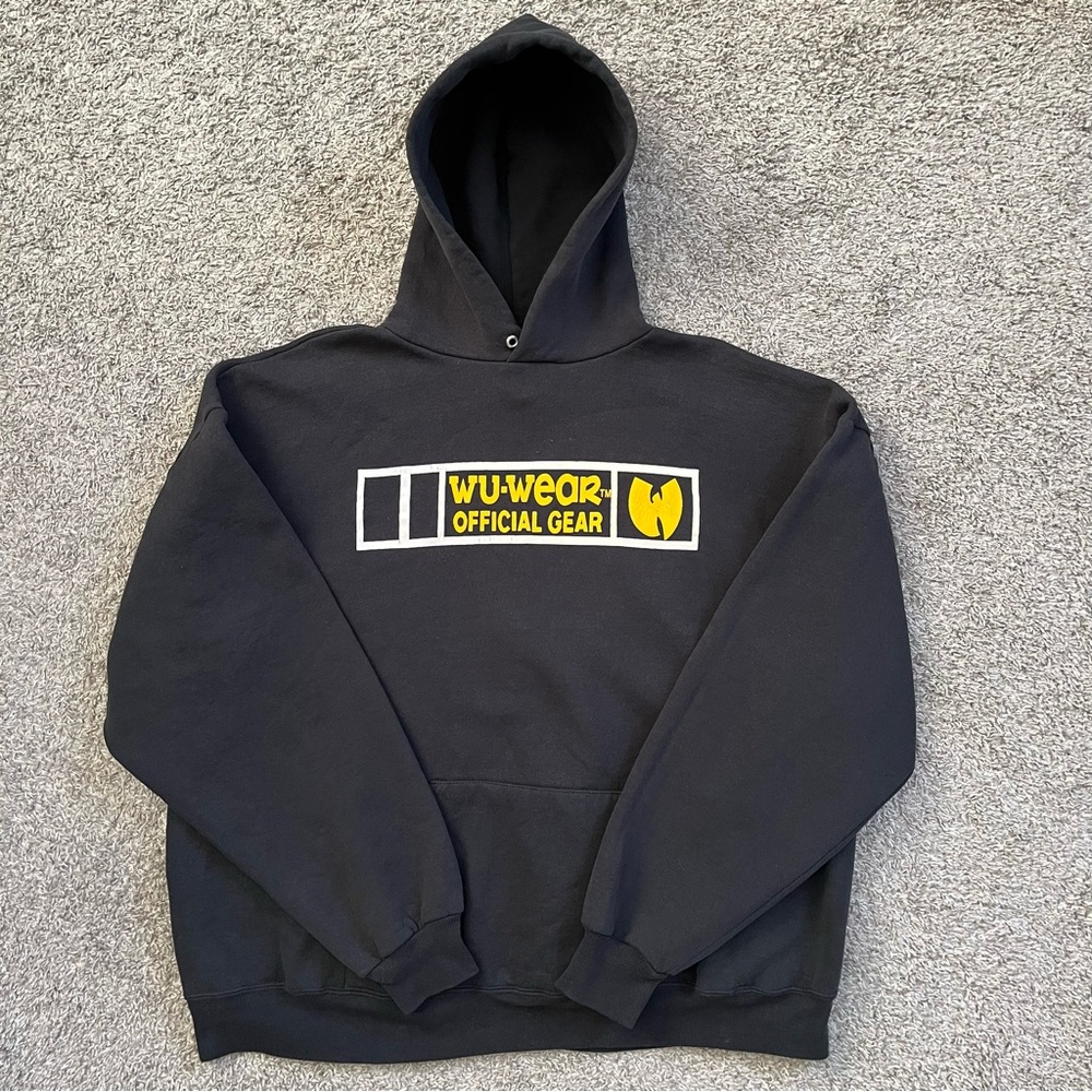 Wu-Wear Hoodie Size Xl 90's Wu-Tang Rare Sweater Raek… - Gem